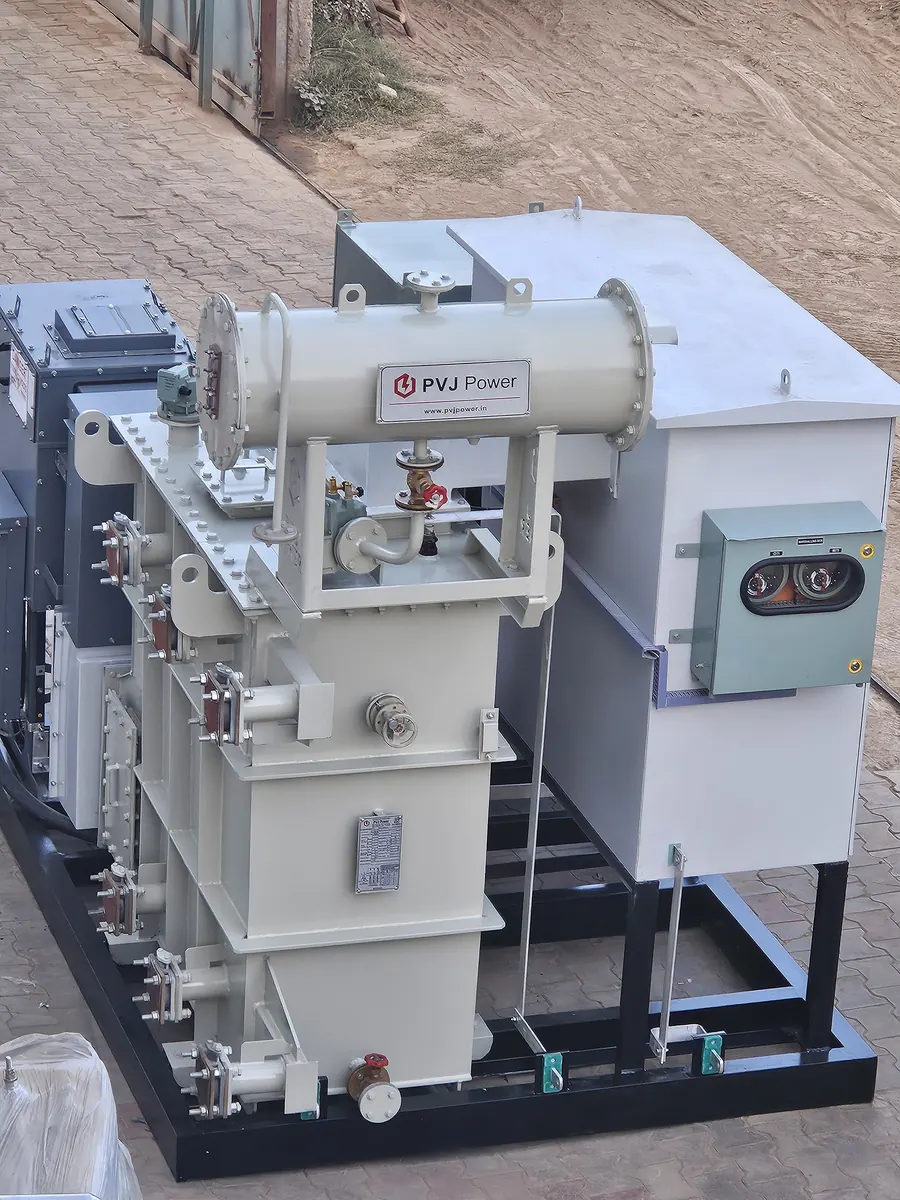 Compact Substation 02 Compact Substation manufactured by PVJ Power in India