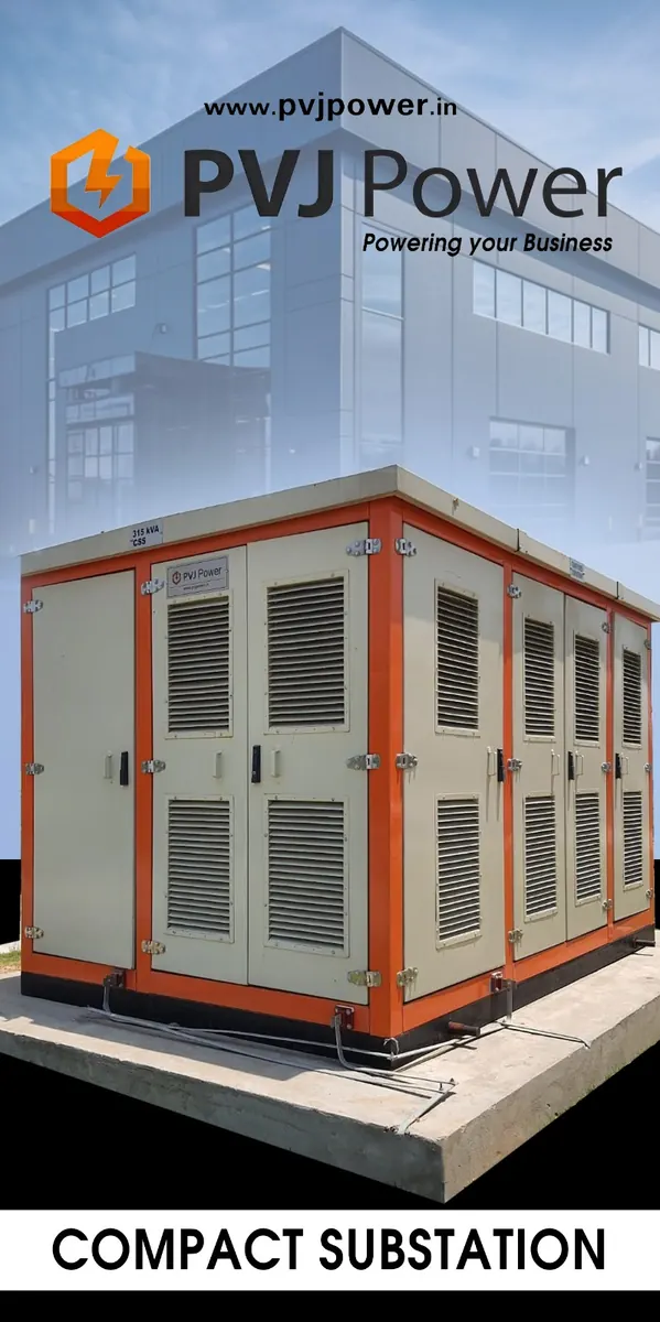 Compact Substation 09 Compact Substation manufactured by PVJ Power in India