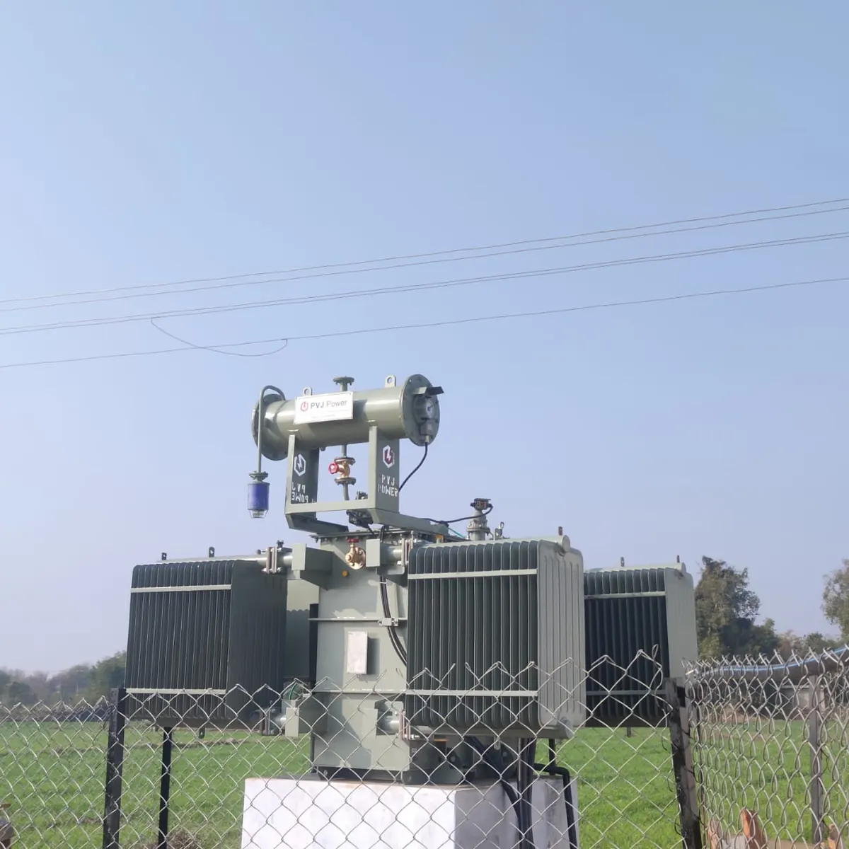 Agricultural site Transformer Transformer installation by PVJ Power