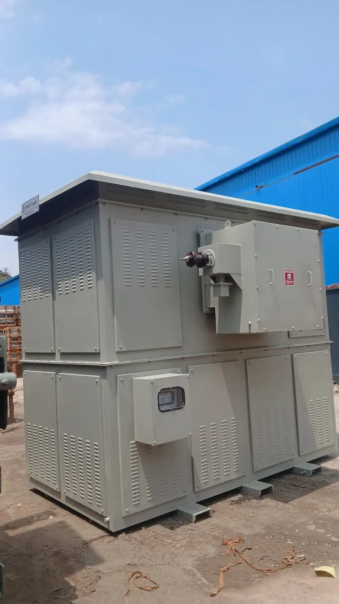 Compact Transformer unit Oil Type Transformer manufactured by PVJ Power India