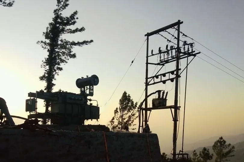 Hill power site Transformer installation by PVJ Power