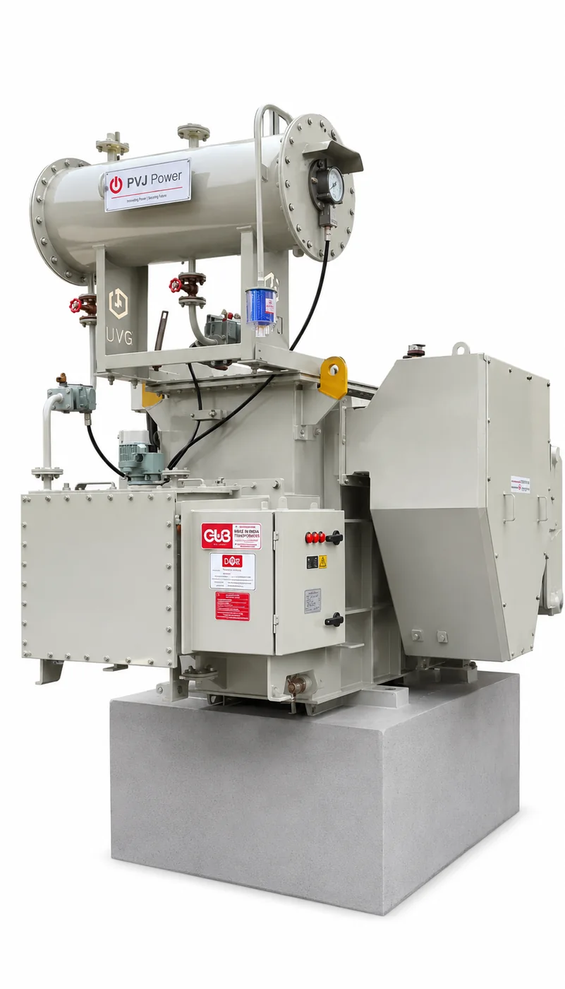 OLTC Transformer Oil Type Transformer manufactured by PVJ Power India