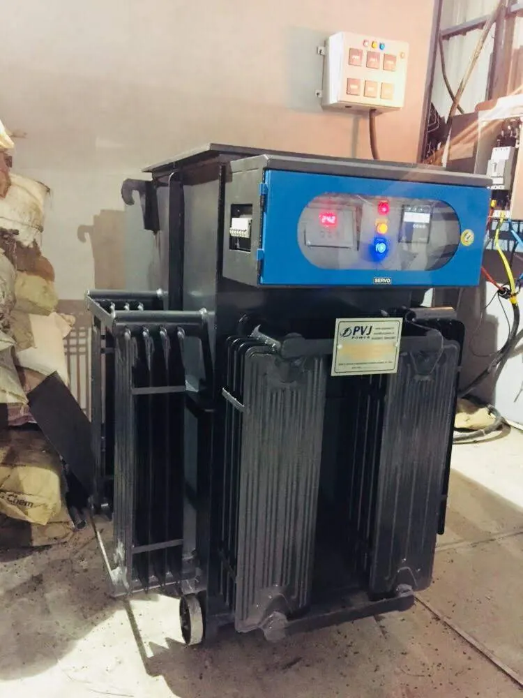 Servo Voltage Stabilizer 02 servo voltage stabilizer manufactured by PVJ Power