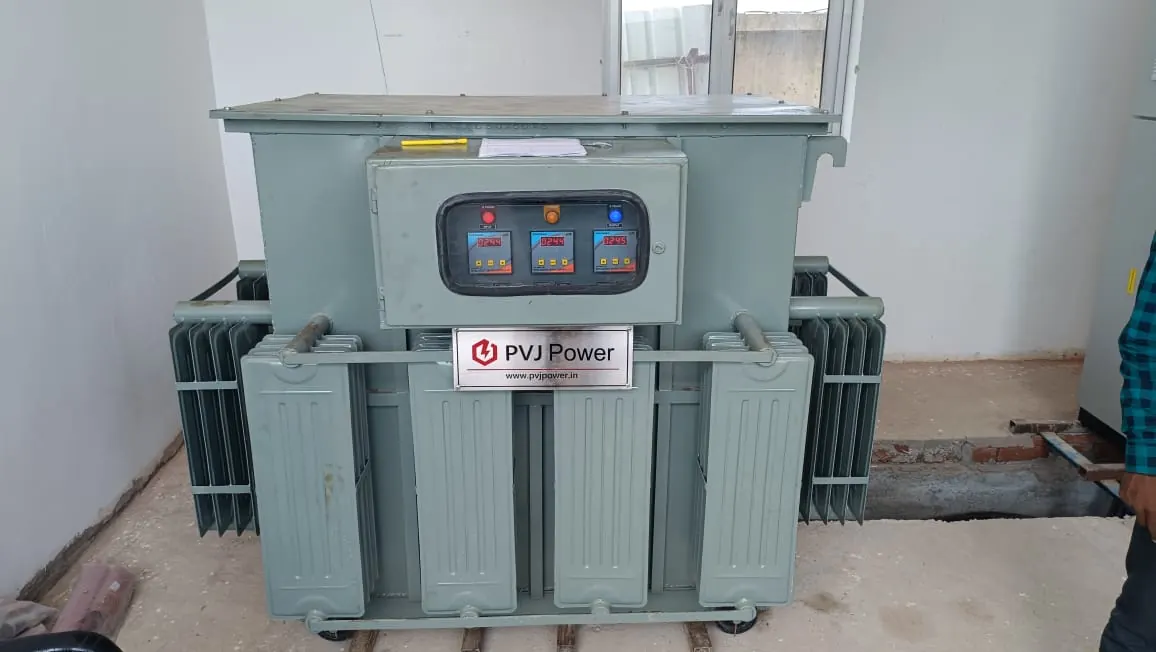 Servo Voltage Stabilizer 03 servo voltage stabilizer manufactured by PVJ Power
