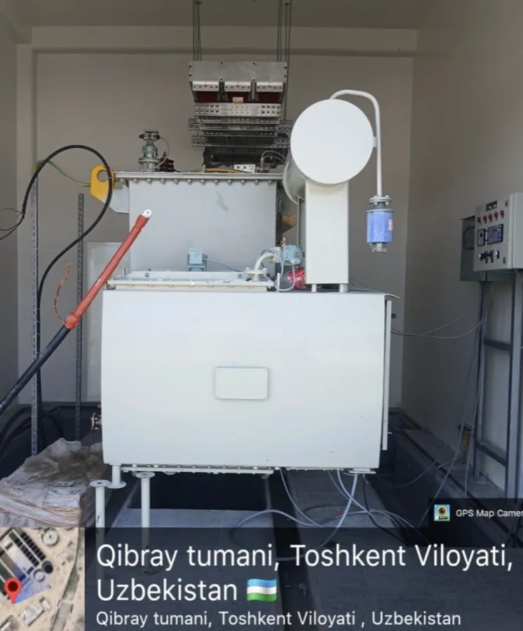 PVJ Power Transformer supervised and tested by field service engineer in Tashkent Region, Uzbekistan